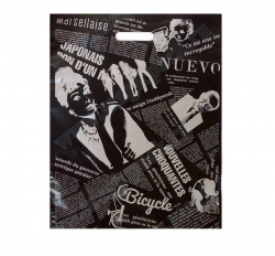 Пакет с вырубной ручкой 39*49 см 85 мкм 